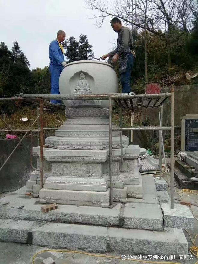 塔在风水布局中的作用AG真人中国石雕佛(图5)